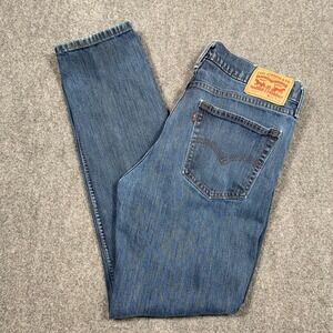 Levis 511 Jeans Mens 32x32 Blue Slim‎ Fit Stretch Denim Casual Comfort Pants